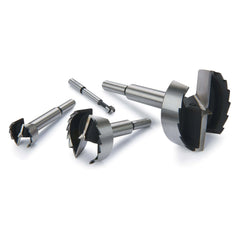 Forstner Bit Set - High-Carbon Steel - Imperial - 24 Piece