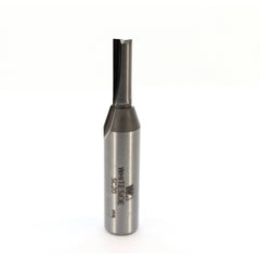 Solid Carbide Double Flute Straight Cut Router Bit - 1/2" SH
