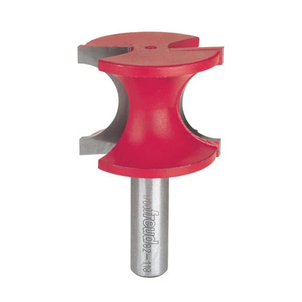 82-118 Half Round Router Bit 1/2" Shank 1/2" R 1-27/64" CL