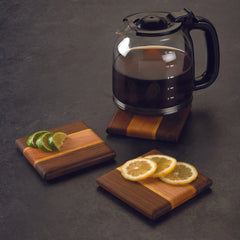 Cutting Board Kit - 3/4" x 5" x 16" - Walnut, Maple & Yellowheart