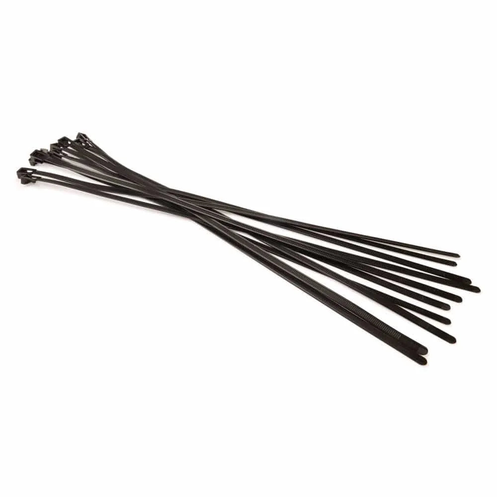 EZ Release Reusable Cable Ties - 19-11/16" - 75 lb Tensile Strength - 10 Pack