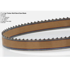 Bandsaw Blade - 131-1/2" x 1" x .035" x 3 TPI  - Positive Claw