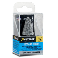 Original Taper Burr, 1/4" Shaft, Coarse (3/4" x 1-1/4")