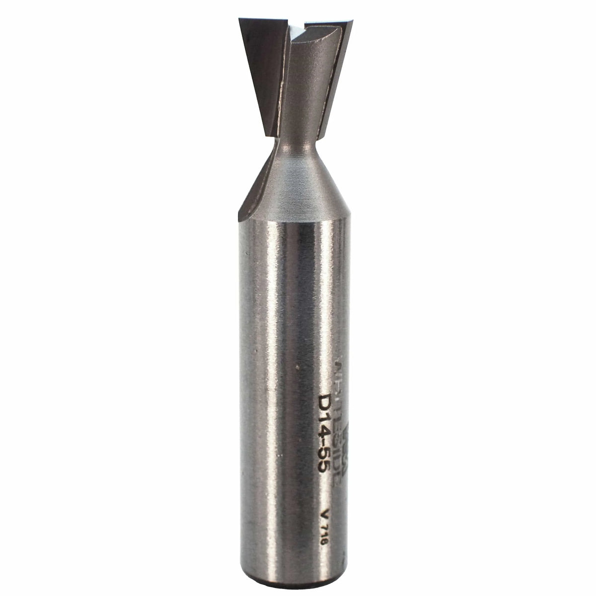 D14-55 Dovetail Router Bit 14 Degree 1/2" SH 1/2" D x 1/2" C x 2-1/2" OL