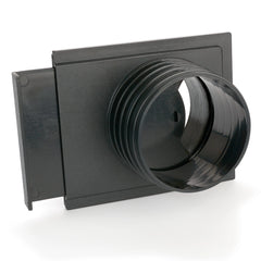 Tapered OD 4" Threaded Blast Gate - 4"