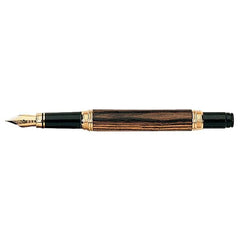 European Style Screw Cap Fountain Pen Kit - Gold