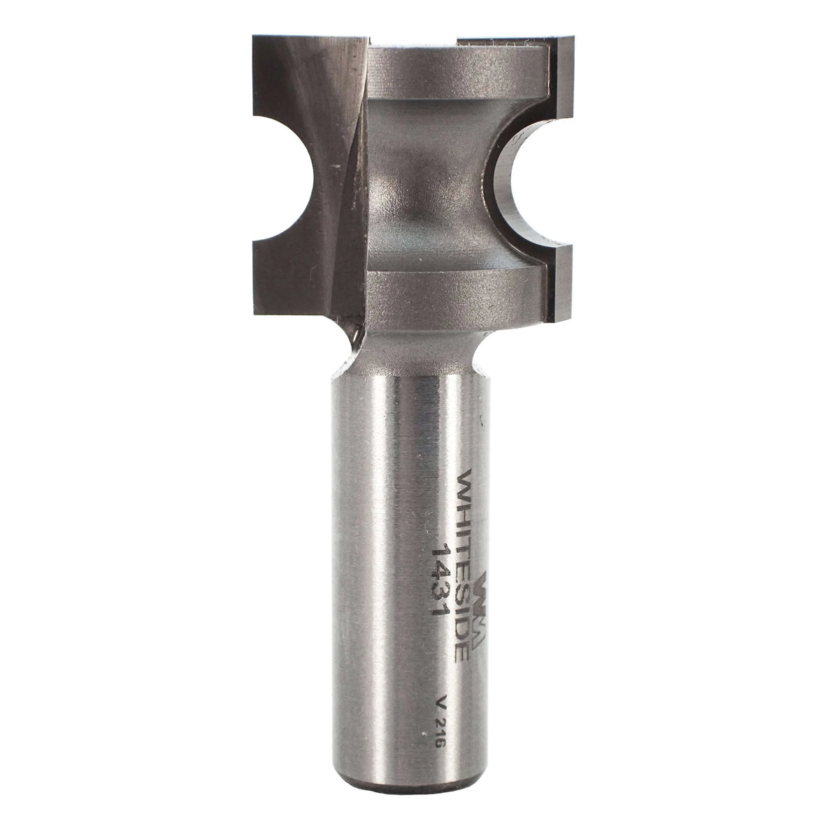 1431 Half Round (Bull Nose) Router Bit 1/2" SH 3/16" R X 3/8" Co X 7/8" CL 1" D
