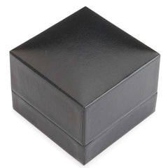 Ring Display Box - Black with Felt Lining