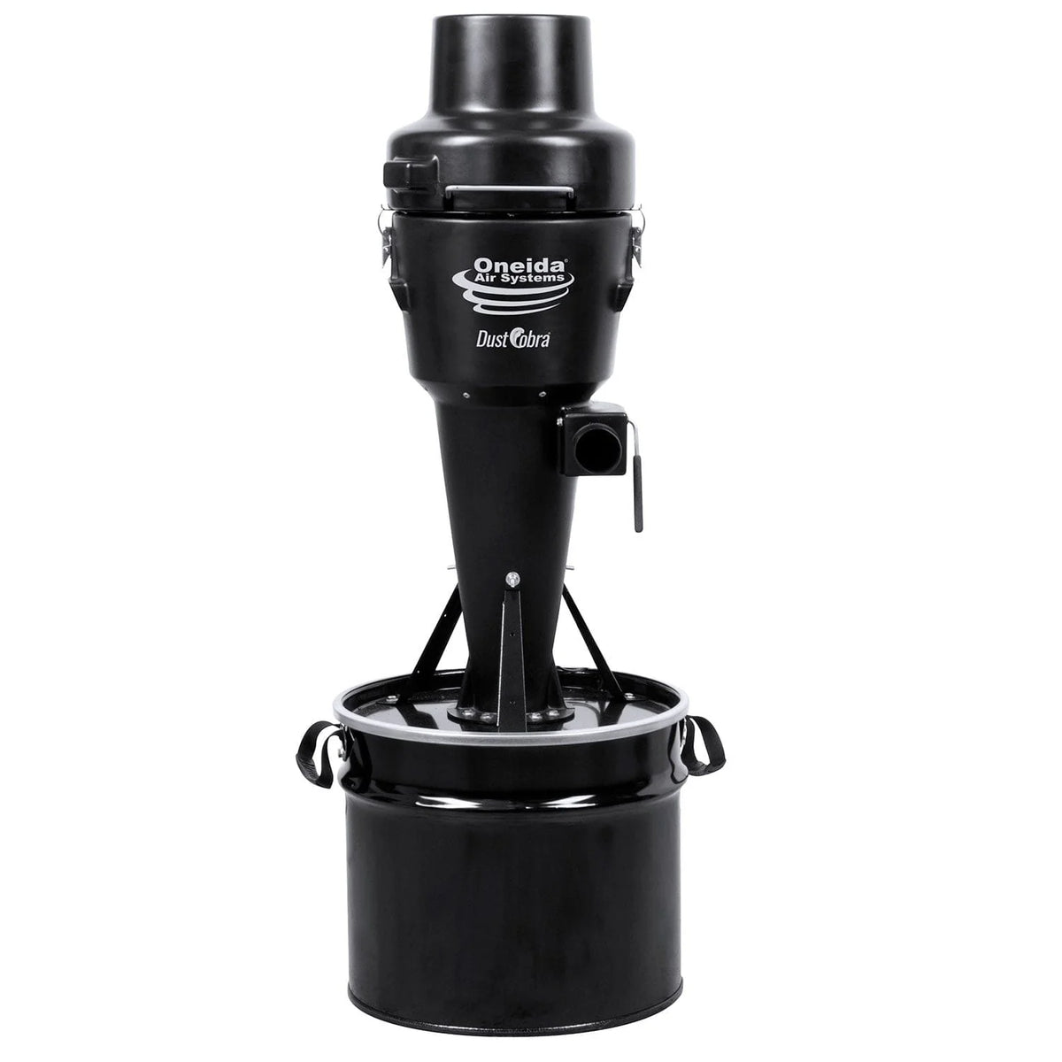 Dust Cobra High-Pressure Full-Unit HEPA Cyclone Dust Collector - 17 Gallon