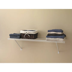 Wire Shelf Kit 48" W x 12" D, White