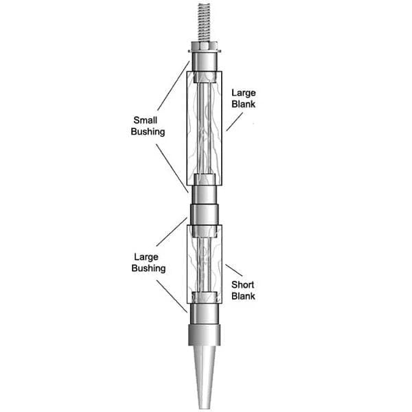 Cigar Letter Opener Bushings