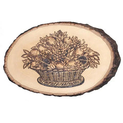 Basswood Country Rounds for Wood Burning, Hot Stamping & Carving - Medium