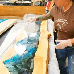 MakerPoxy Crystal Clear Artist Resin by Jess Crow