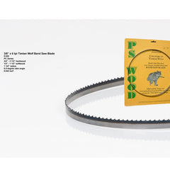 Band saw Blade - 93-1/2" x 3/8" x .025" x 6 TPI - Postive Claw