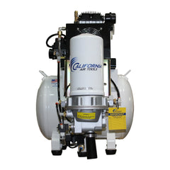 2HP 220V 10 Gallon Oil-Free Steel Tank Air Compressor with Air Drying System