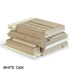 Just Right Box, Model J1001, DIY Kit, White Oak