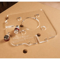 3/4" Bench Dog Hole Router Template