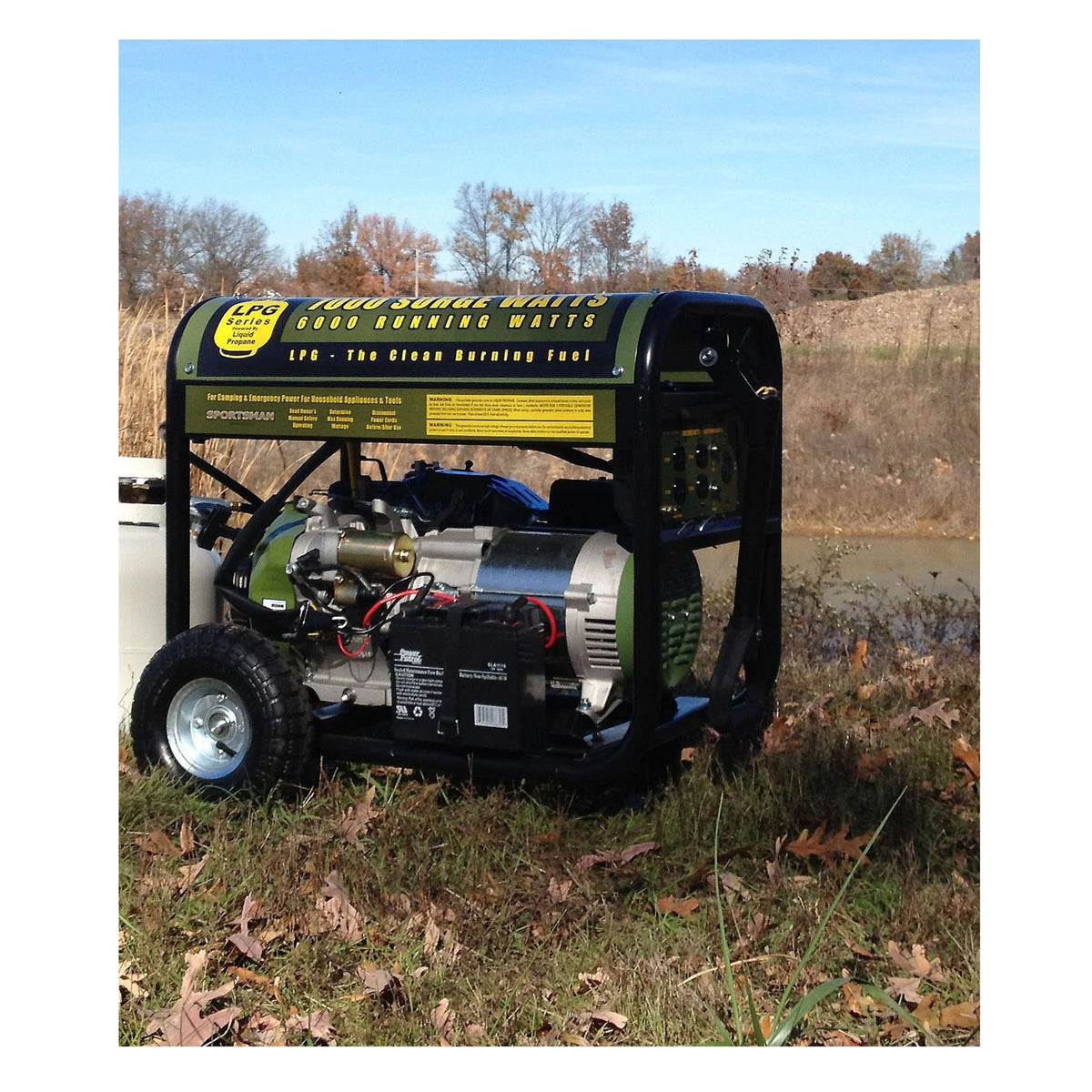 7000 Watt Propane Generator