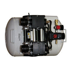 2HP 220V 10 Gallon Oil-Free Steel Tank Air Compressor with Auto Drain Valve