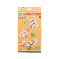 Wooden Bricks 3-in-1 Builds - Dog