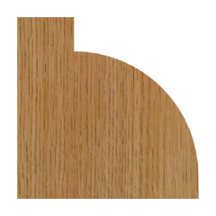 Roundover Bit 1-3/8" R 3-1/2" LD 1-3/4" CL 1/2" SH 2 FL