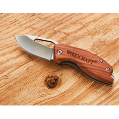Liner Lock Pocketknife with Coralwood Handle - 5"