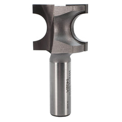 1432A Half Round (Bull Nose) Router Bit 1/2" SH 5/16" R X 5/8" Co X 1" CL 1-1/4" D