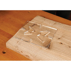 Router Inlay Template – Bowtie
