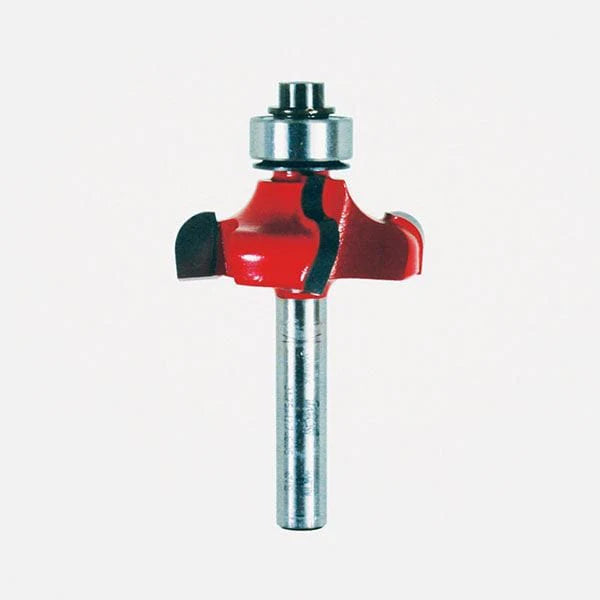 38-152 Quadra-Cut Ogee Router Bit 1/4" Shank 1-1/4" D 1/2" CL 3/16" R