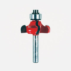 38-152 Quadra-Cut Ogee Router Bit 1/4" Shank 1-1/4" D 1/2" CL 3/16" R