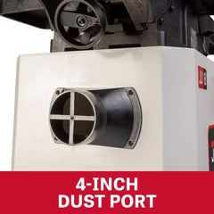 Jet Black 8" Helical Head Jointer 2HP, 1PH, 230V (JWJ-8HH-BLK)