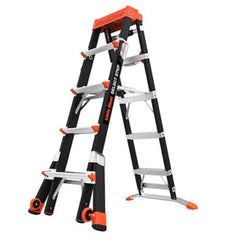 Select Step 5'-8' Adjustable Stepladder