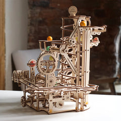 Marble Run Spiral Hoist Wooden Craft Kit