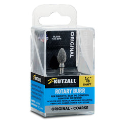 Original Flame Burr, 1/8" Shaft, Coarse (1/4" x 1/2")
