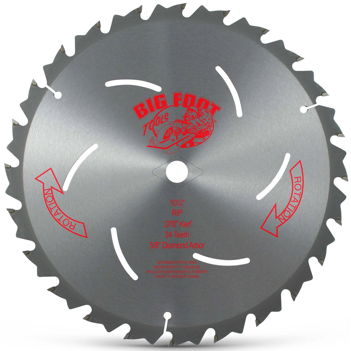 10-1/4" 24 Tooth Rip Blade