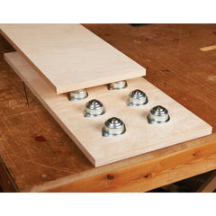 Universal Transfer Rollerball Guides - 1" - 6 Piece