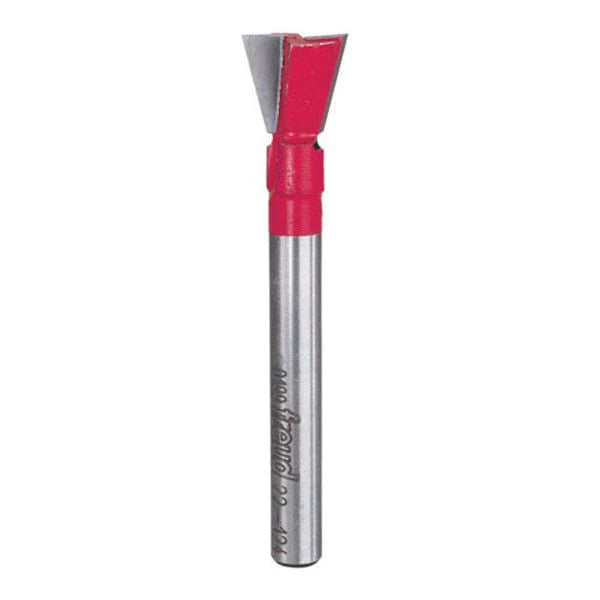 22-124 Dovetail Router Bit 1/4" SH 1/2" D 14 Degree