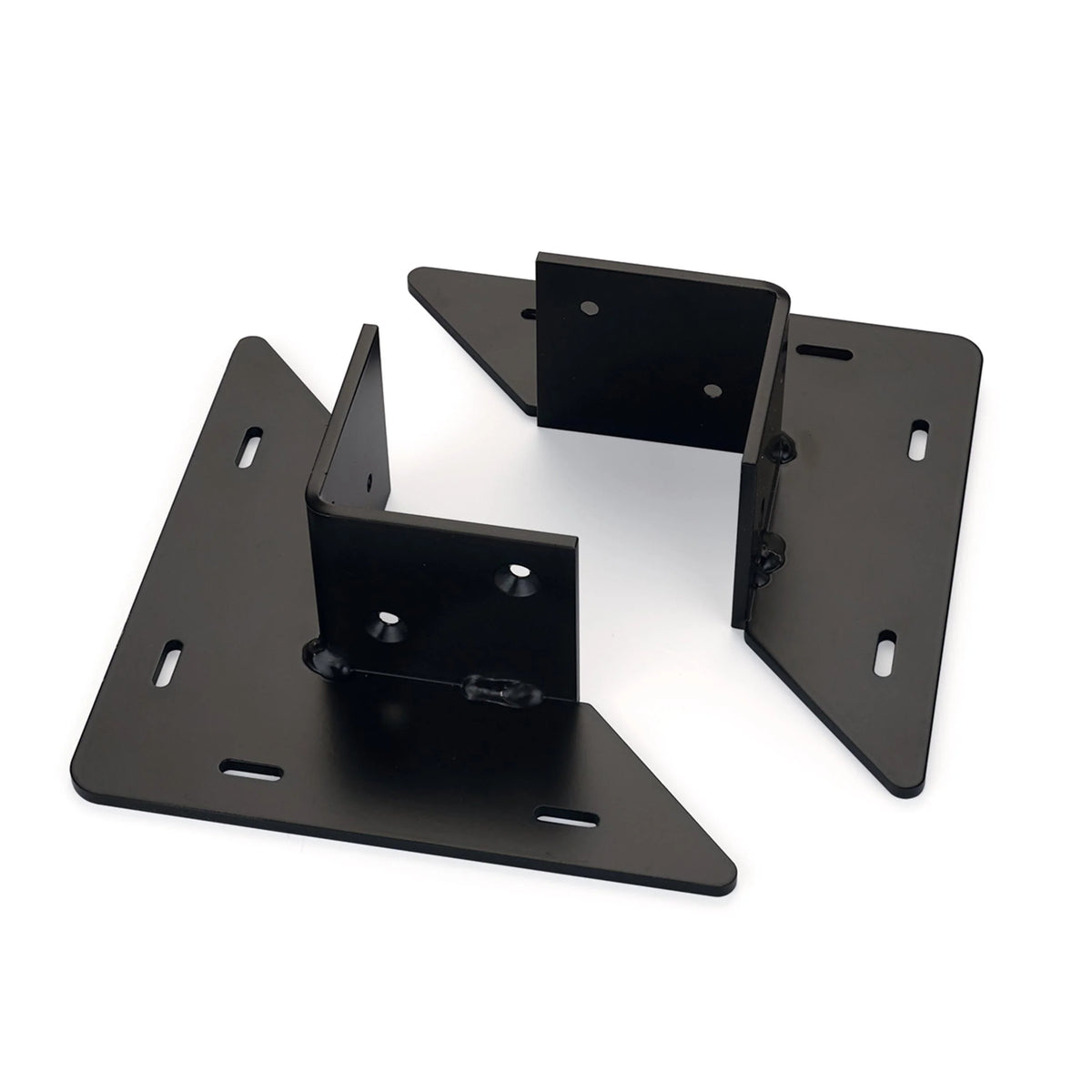 Table Leg Brackets for One Leg - 2-1/2" - 2 Piece Set