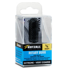 Extreme Ball Nose Burr, 1/4" Shaft, Very Coarse (1/4" x 1-1/2")