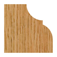 Cove and Bead Bit 1/4" R 1-5/16" LD 5/8" CL 1/2" SH 2-3/8" OL 2 FL
