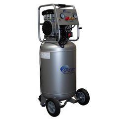 2HP 20 Gallon Oil-Free Steel Tank Air Compressor with Auto Drain Valve