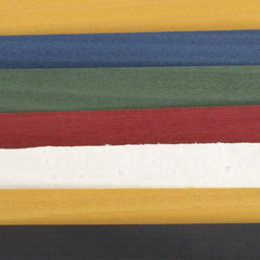 Dyed Wood Veneer Pack - 4-1/2" to 6-1/2" Width - Primary Colors - 3 Square Feet