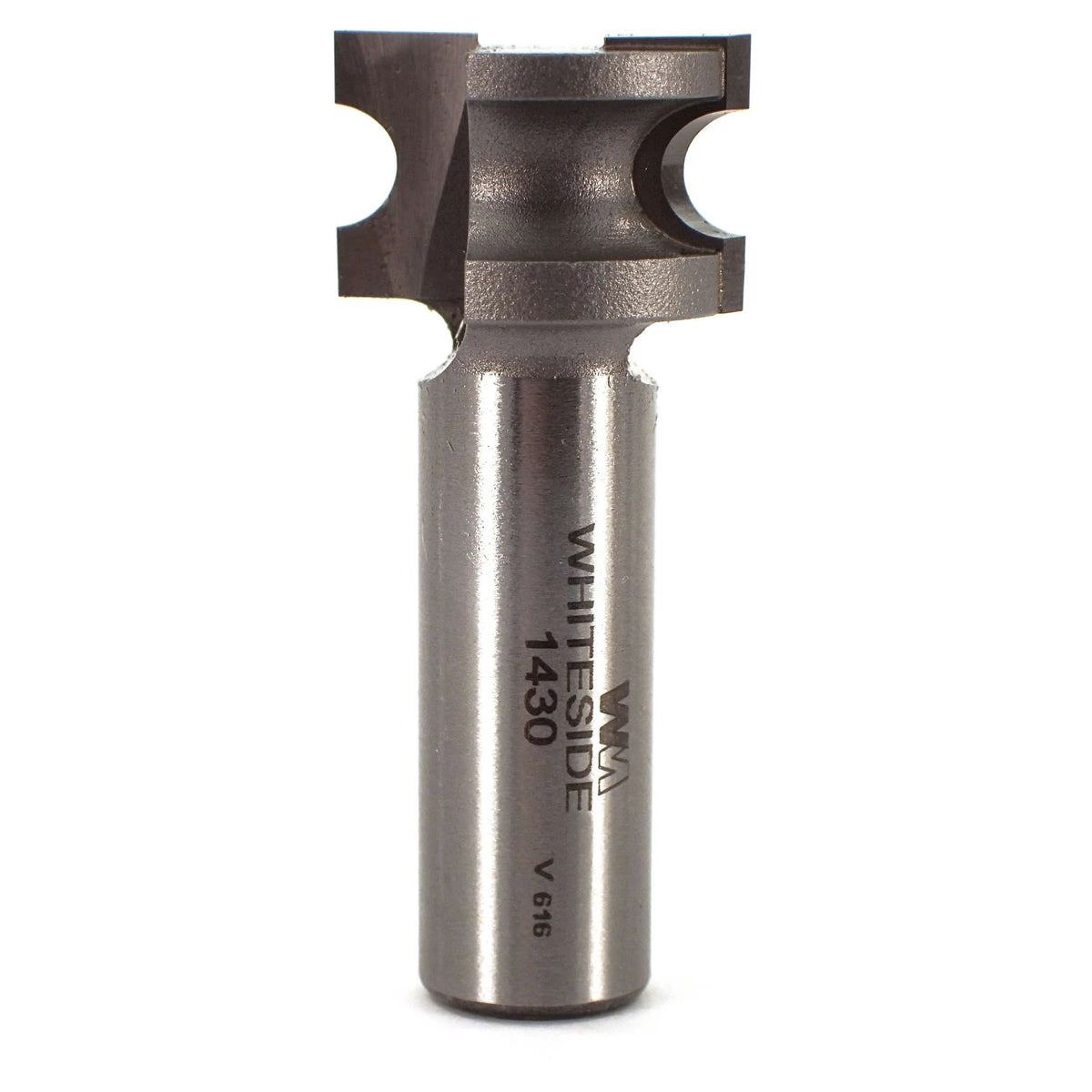 1430 Half Round (Bull Nose) Router Bit 1/2" SH 1/8" R X 1/4" Co X 9/16" CL 7/8" D