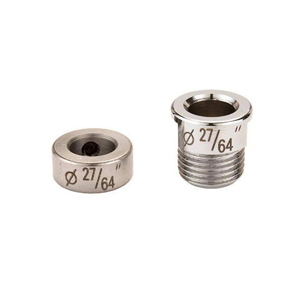 Drilling Guide & Stop Collar for WoodRiver Pen Drilling Vise - 27/64"