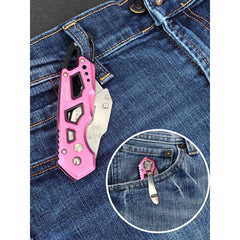 Foldable Knife - Pink