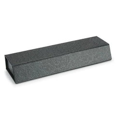 Black Paper Foldable Pen Case with Magnetic Catch