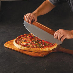 16" Rocking Pizza Cutter Kit - Stainless Steel