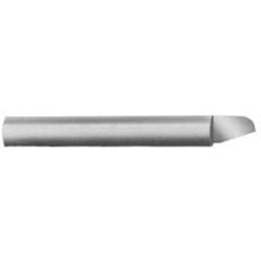 Solid Carbide Router Bit for Cutting Fiberglass - 1/4" SH 1/2" D 3/4" CL 2-1/2" OL