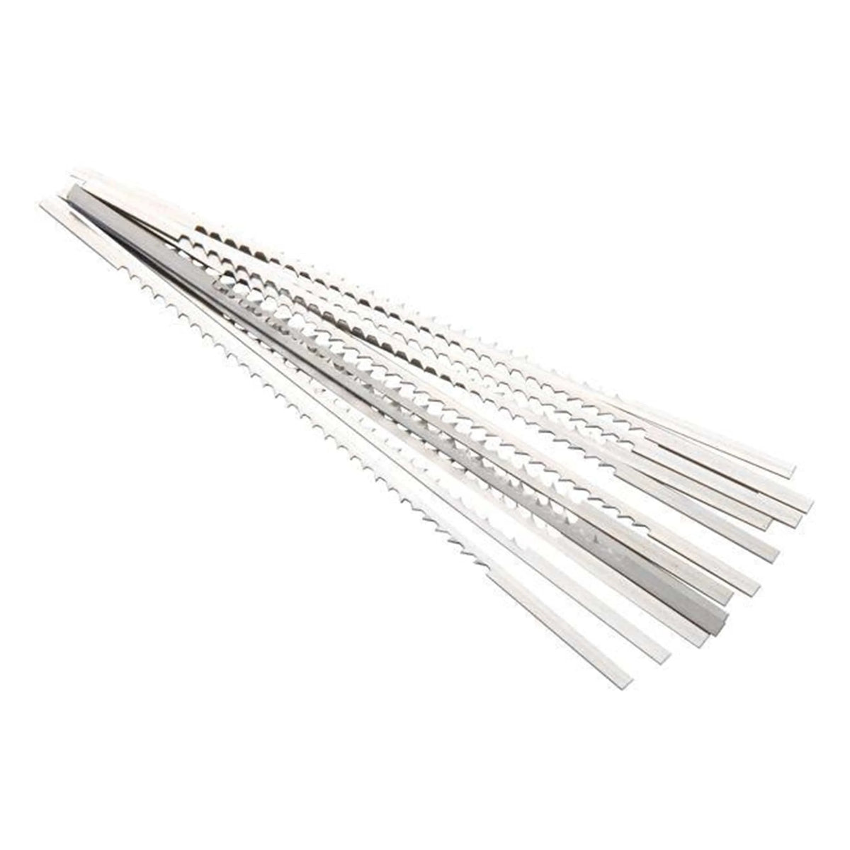 Reverse Tooth Scroll Saw Blade .017" x .047" x #7R x 11.5/8 TPI, 12 Pack