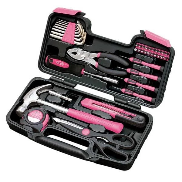 39 pc. General Tool Set, Pink, Model DT9706P